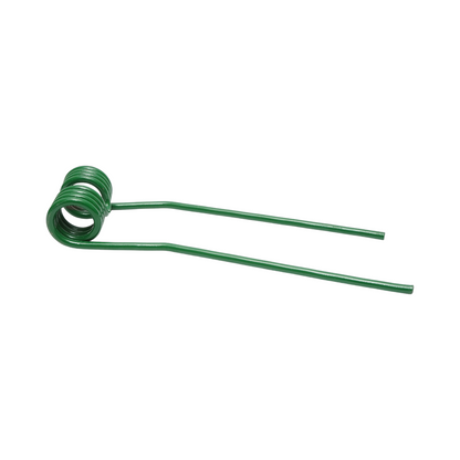 Right elastic claw rake for collecting hay 105x370x9 mm green (Fella)