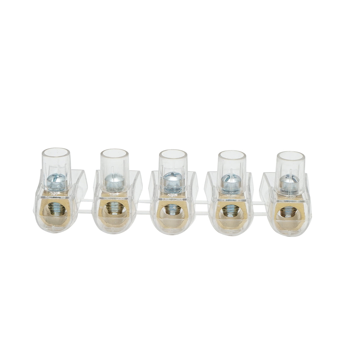 Terminal block 76A 500V, 5 poles 16mm Leader