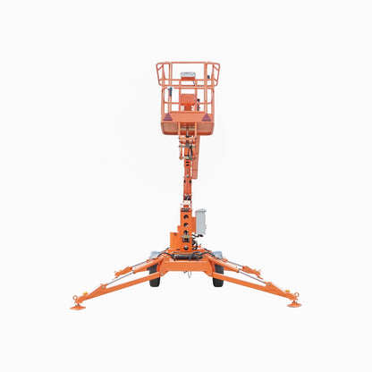 Platform/trailer for working at height 16m, 200Kg with remote control gasoline engine THOR