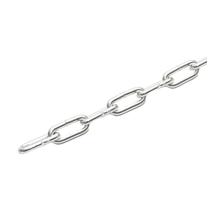 Galvanized steel chain with short link 3.5mmx50m