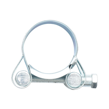 Force collar, galvanized metal clamp with screw W1 for hoses 40-43mm Breckner Germany