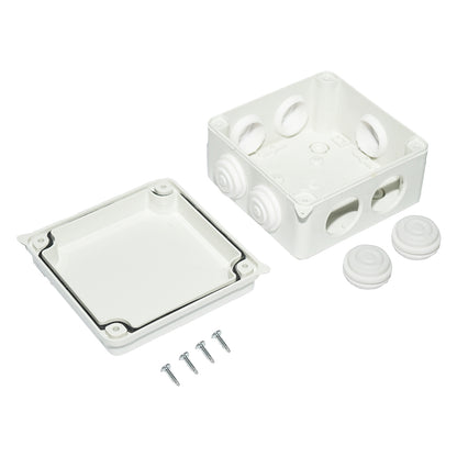 Apparent derivative box 7 entries 100x100x70mm IP65
