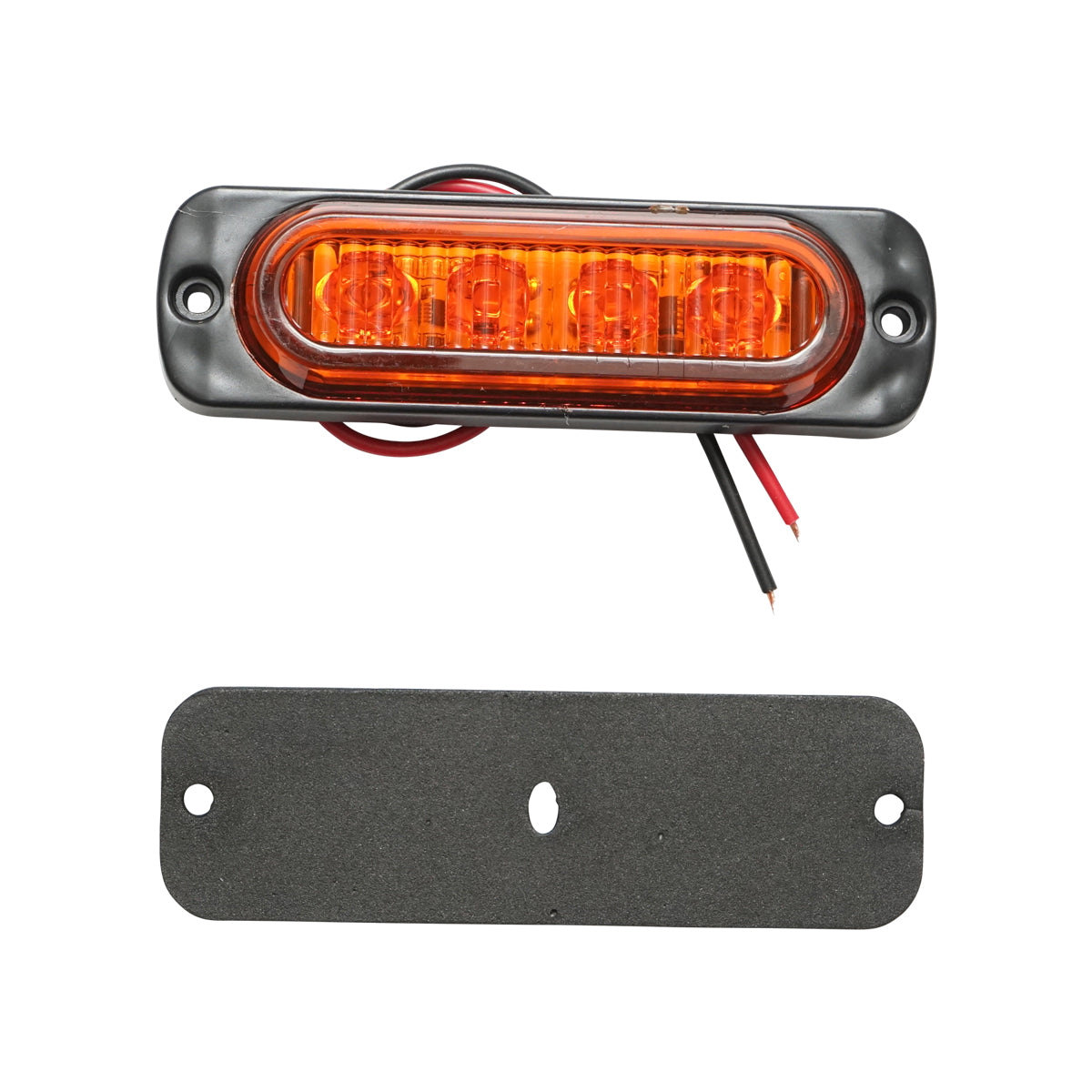 Yellow LED side marker lamp 12-24V FR1271 Breckner Germany