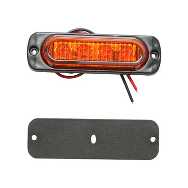 Yellow LED side marker lamp 12-24V FR1271 Breckner Germany