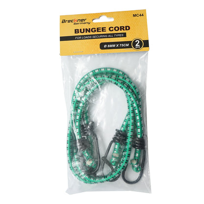 Elastic cord with hooks for anchoring goods, 8mmx75cm Breckner Germany