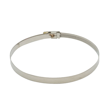 Adjustable stainless steel hose collar 100-120A