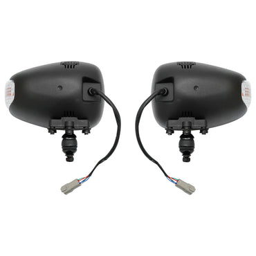 Set of headlamp-type lamps with right and left signaling 12V HR-A-030 Breckner Germany