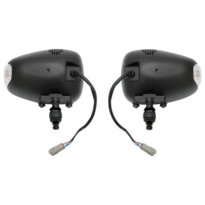 Set of headlamp-type lamps with right and left signaling 12V HR-A-030 Breckner Germany