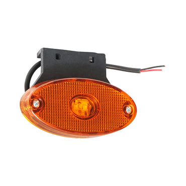 Side marker lamp with LED 12/24V, yellow Breckner Germany