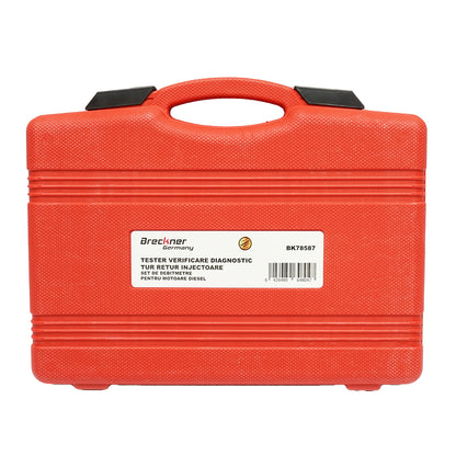 Diagnostic testing kit for common rail injectors Bosch, Denso, Delphi, Siemens and flow meters set for diesel engines Breckner Germany