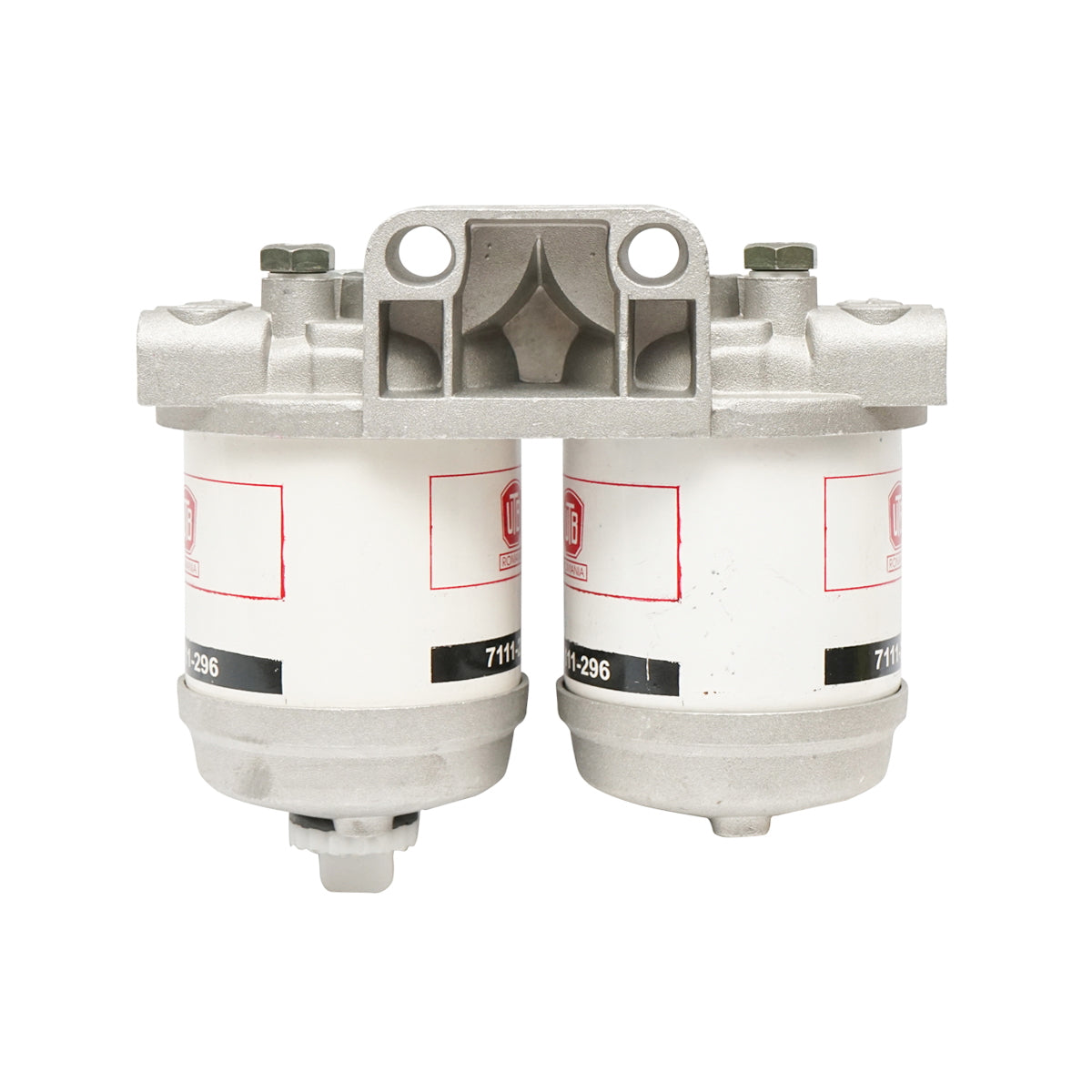 Double diesel filter battery 90 degrees UTB U-650