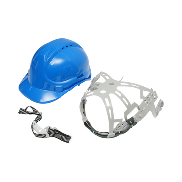 Adjustable ventilated helmet 51-63cm blue Crownman