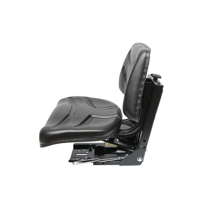 Universal black seat for tractor