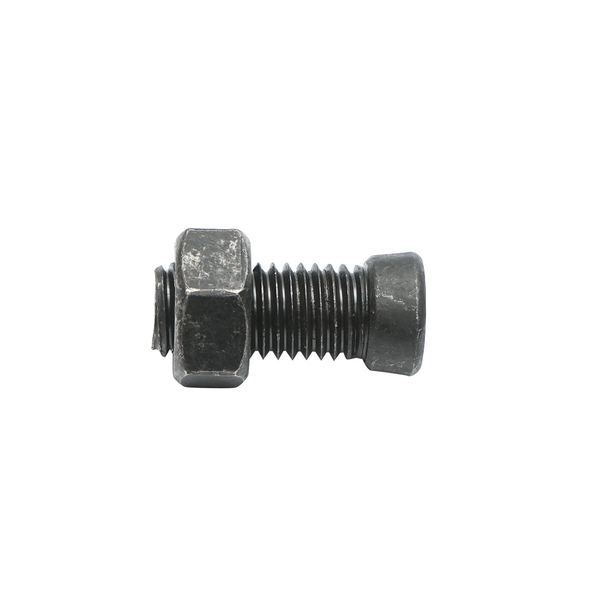 Cone head bolt M14x27mm with nut for furrow