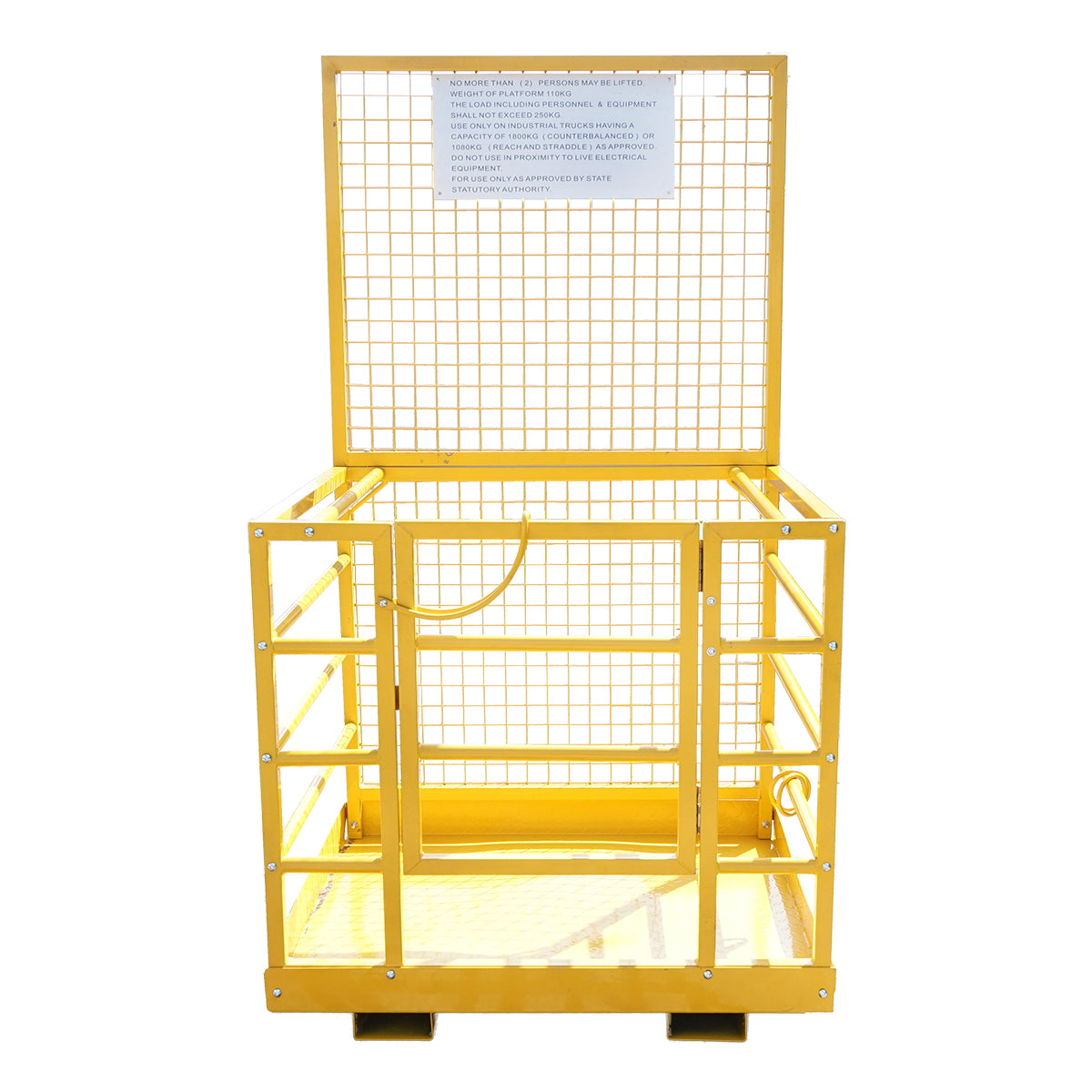 Transport box for forklift max. 250Kg, 1084x1154x1002mm