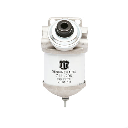 Diesel filter battery with a priming pump at 90 degrees with CAV filter