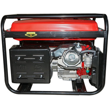Gasoline electric generator 220V 7.5KW 50Hz, 17HP manual start Breckner Germany