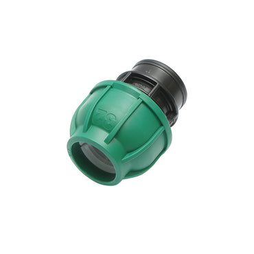 Compression fitting with internal thread D32mmx1 inch, PN10 Bar for irrigation systems