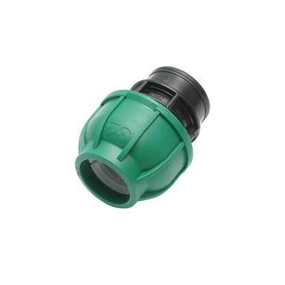 Compression fitting with internal thread D32mmx1 inch, PN10 Bar for irrigation systems