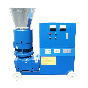 Feed granulator, cereal press 15KW, 380V with a 6mm die and maximum output of 250kg/H