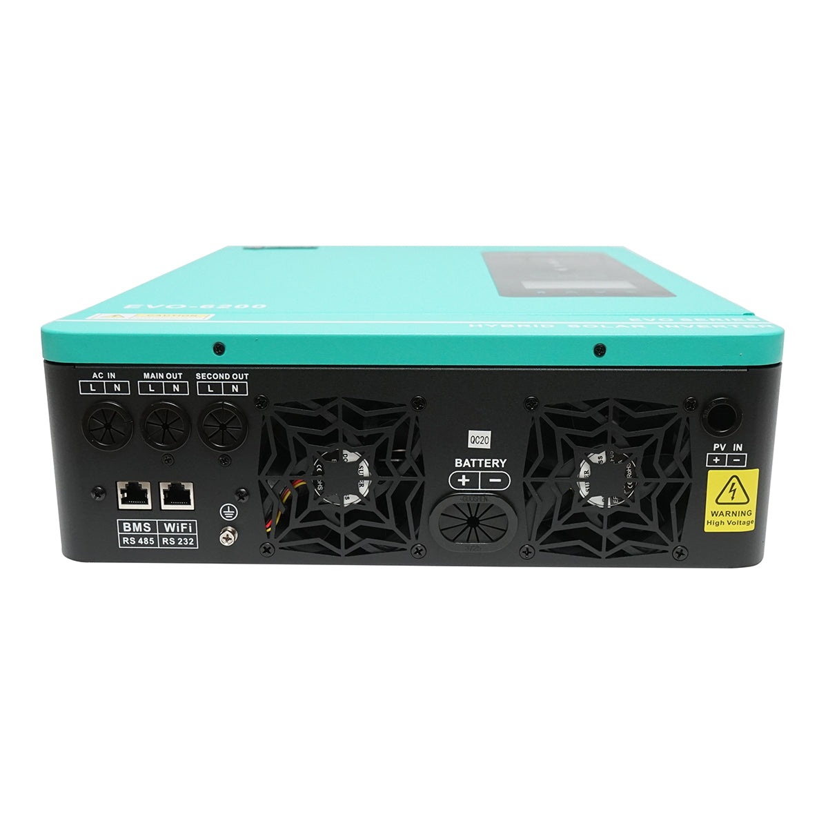 Hybrid solar inverter 6.2 KW, 48V, 120A MPPT, single-phase, ON/OFF-GRID, EVO-6200 Bourget