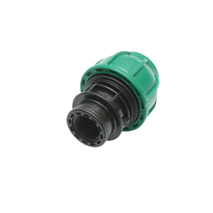 Compression fitting with inner thread D25mmx1/2 toll, PN10 Bar for irrigation systems