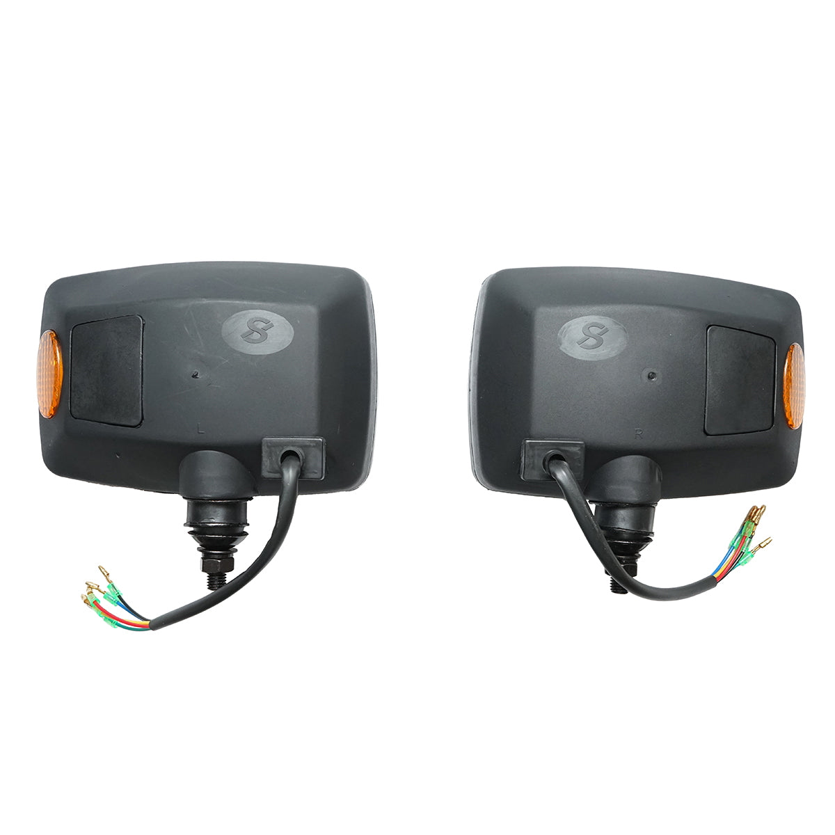 Set of headlamp type lamps with right and left signaling 12V HR-A-023 Breckner Germany