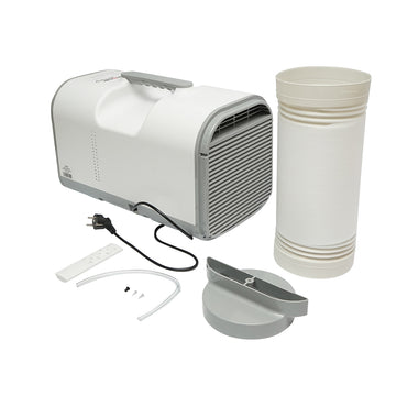 Portable air conditioner 4777 BTU, 600W, 220V with dehumidification function, ventilation, remote control, sleep mode, installation kit included Breckner Germany