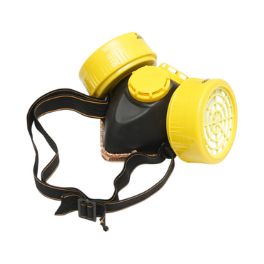 Dust and vapor protective mask with 2 filters Crownman