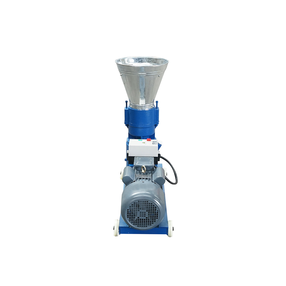 Feed granulator, 4KW grain press, 220V with a 6mm die and a maximum output of 150kg/H