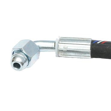 Pressure hose 2SN DN10 certified with fittings M20x1.5 90 degrees, M20x1.5 straight L=2700mm