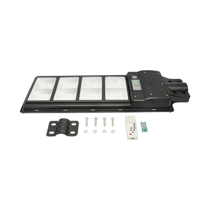 Solar LED street light 200W, 6500K, IP65 cold light, motion sensor mounting on pole Breckner Germany