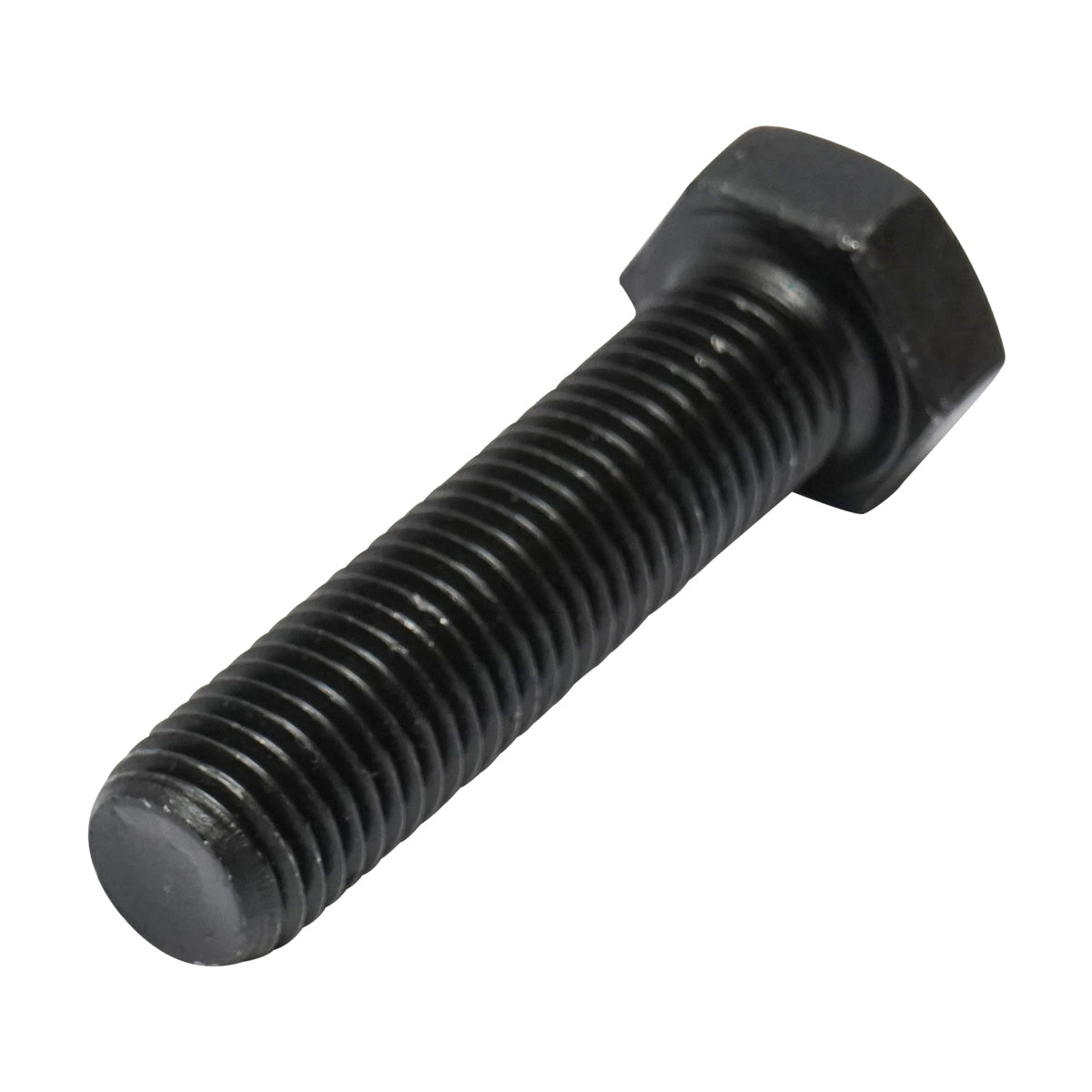 Black screw with hexagonal head DIN 933 M20x80 G10.9 25 pcs/bag