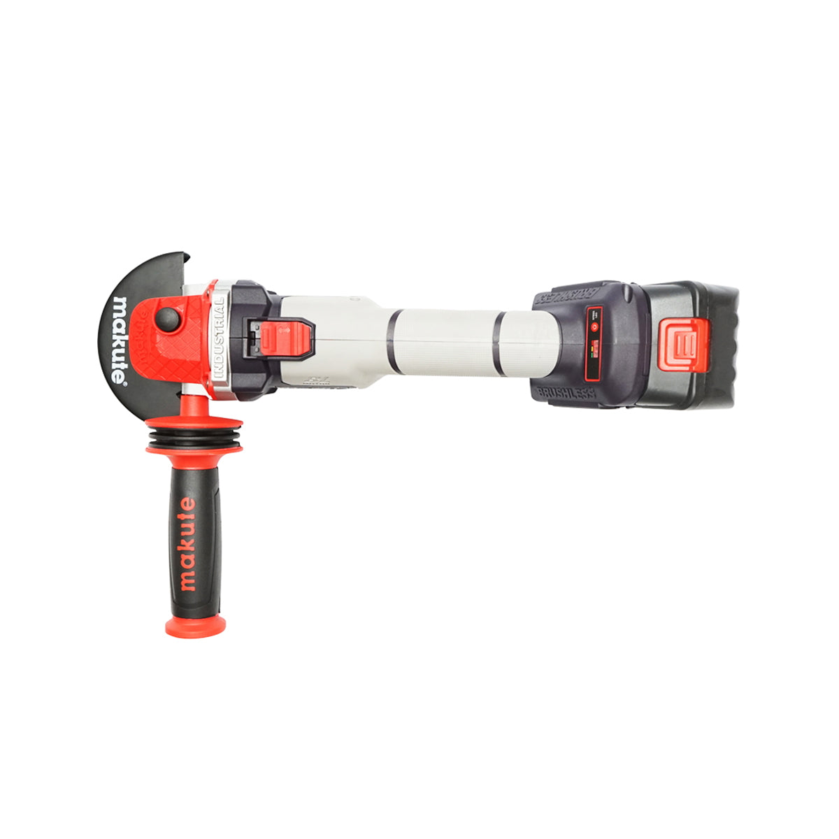 Cordless angle grinder 20V/4000mAh with charger 220V/50-60Hz, disc diameter 115mm, 8000rpm IP20 Makute