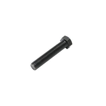 Set of 25 black screws with hexagonal head DIN 933 M18x100 G10.9