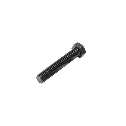 Set of 25 black screws with hexagonal head DIN 933 M18x100 G10.9
