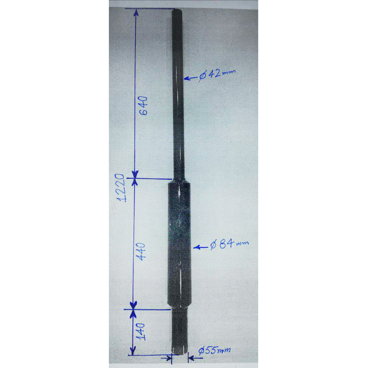 Exhaust muffler for Massey Ferguson 240 O/M
