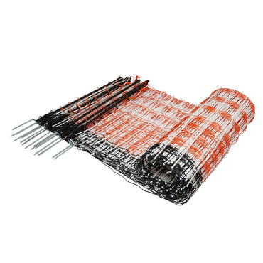 Electric fence netting 60cmx30m with double leg, resistance 1.6 Ohm/m Breckner Germany