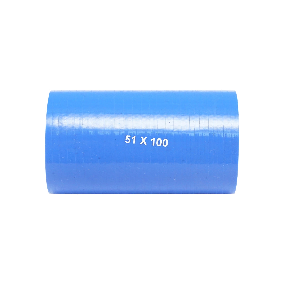 Cooling hose straight 51x100mm silicone with textile insert Breckner Germany