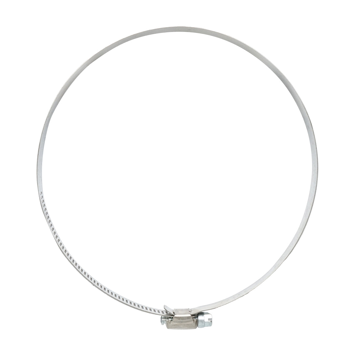 Adjustable stainless steel hose clamp 130-165mm