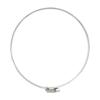 Adjustable stainless steel hose clamp 130-165mm