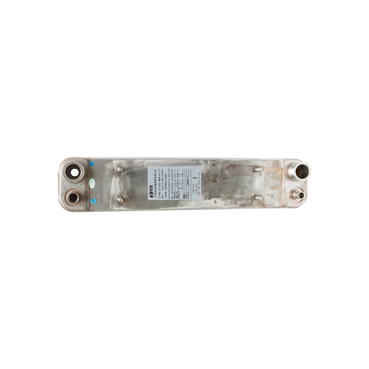 Heat exchanger for the Aokol heat pump