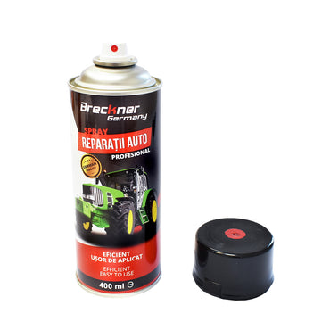 Red spray paint for auto repairs, type UTB Breckner Germany