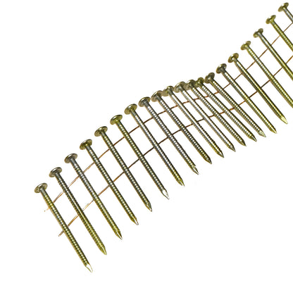 Set of 12000 nails on a drum/roll, curled 2.3x40mm, 300pcs/roll