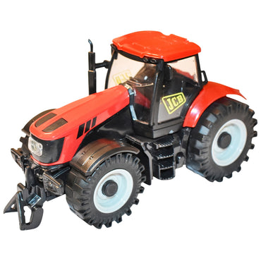 Red toy JCB tractor
