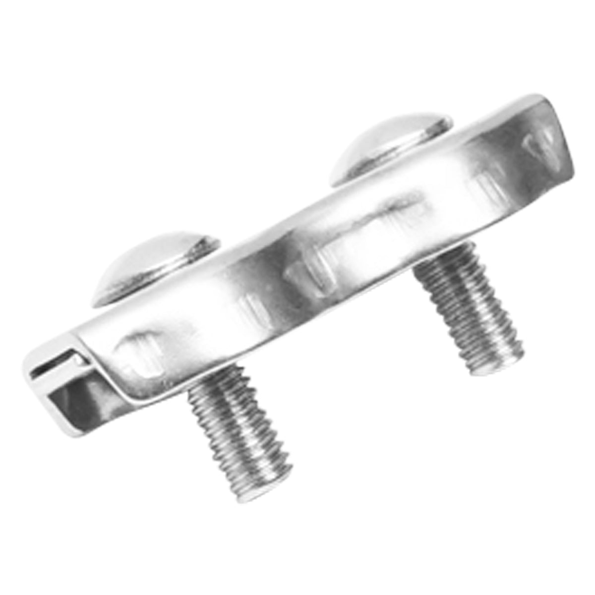 Galvanized electric wire connector with screws for electric fence