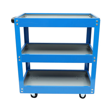 Metal cart on wheels with 3 shelves for tools 510x260x575mm
