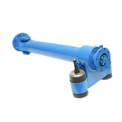 Front transmission shaft length 780mm, flange 10x12mm, with new model bearing for Forestry Tractor, Perkins