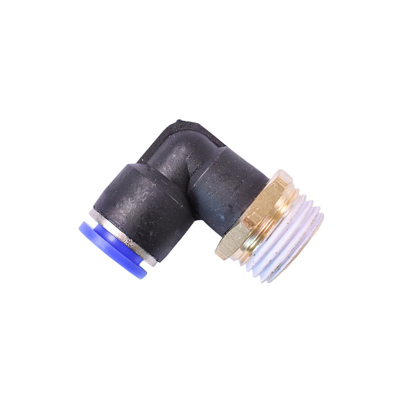 Quick plug with plastic nut and metal screw, diameter 10 with 1/2.