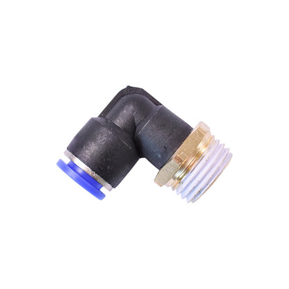 Quick plug with plastic nut and metal screw, diameter 10 with 1/2.